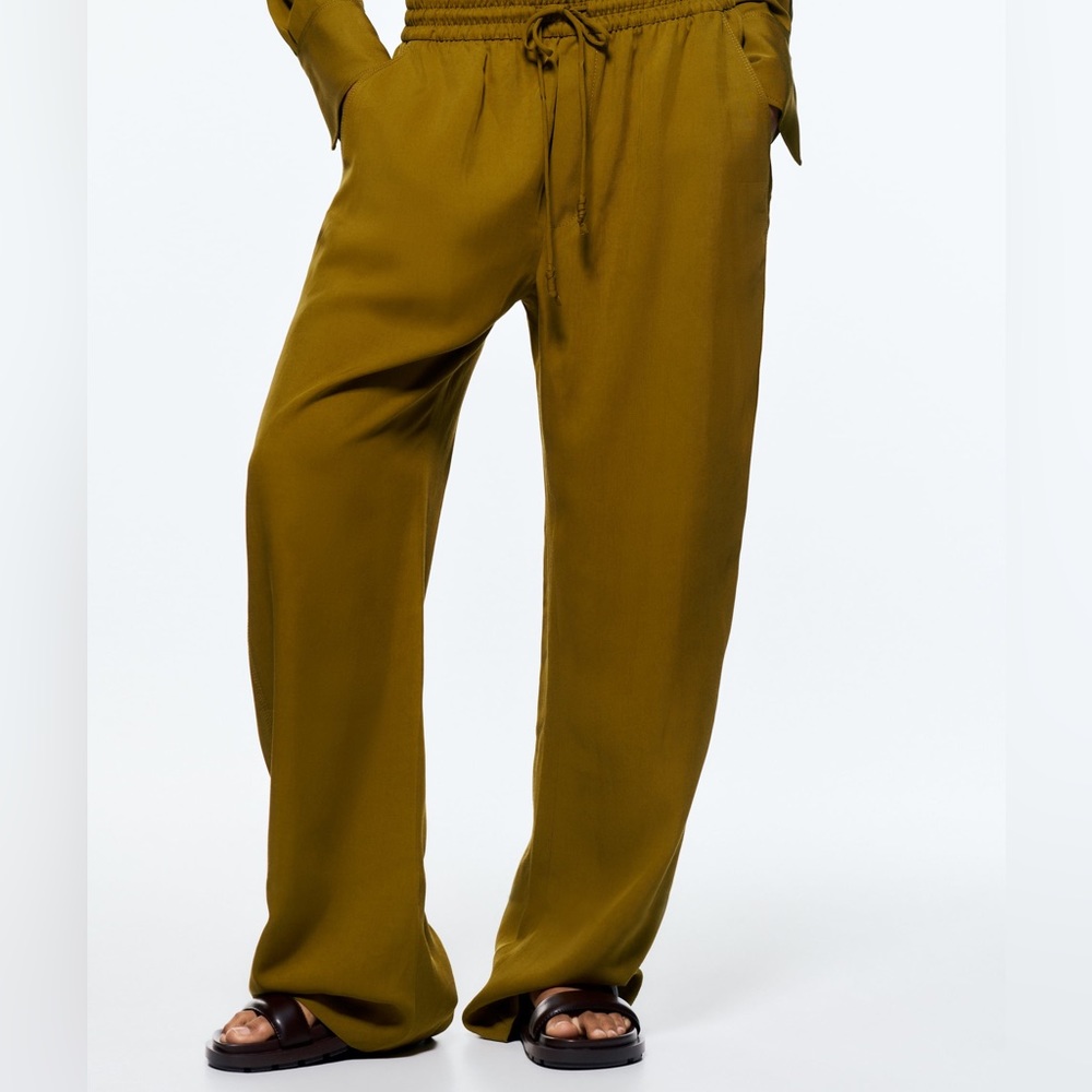 ꓜ𝖺𝑟𝒂 | Pajama Pant Olive Green